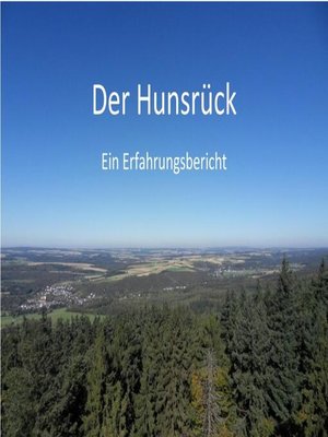 cover image of Der Hunsrück